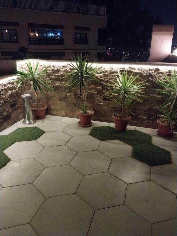 Queen Room Pyramids - View