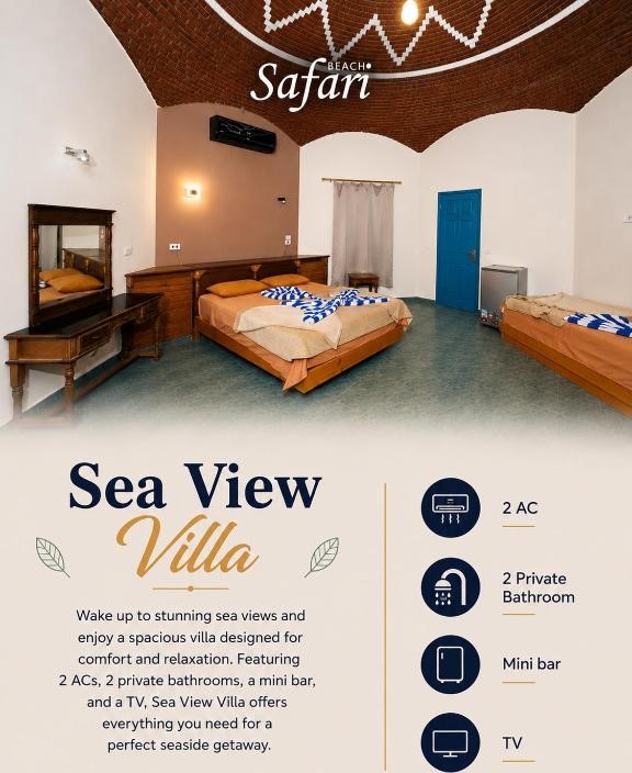 Sea View Villa - (6 Adults)