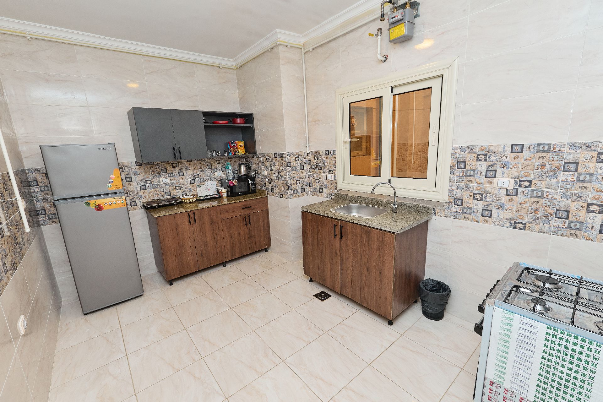 Apartment With Three Bedrooms & Living